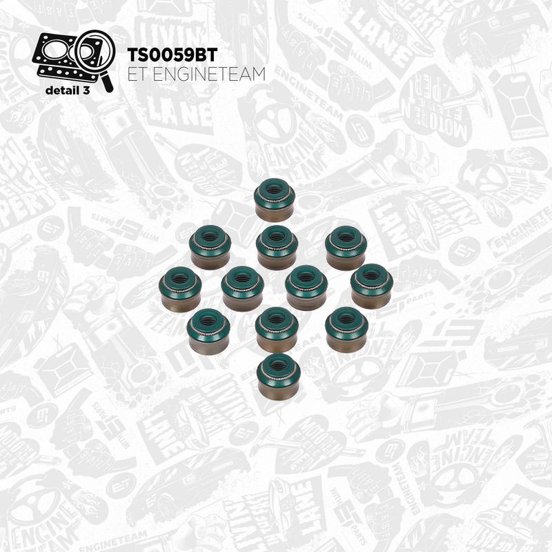 ET ENGINETEAM TS0059BT Gasket Kit, cylinder head