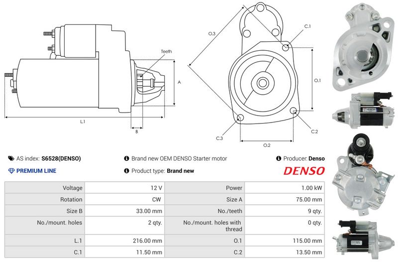 This part match OEM code: 31200-PRB-A01