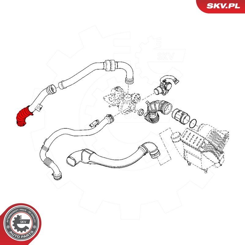 Laadimisõhu voolik, ESEN SKV 54SKV093