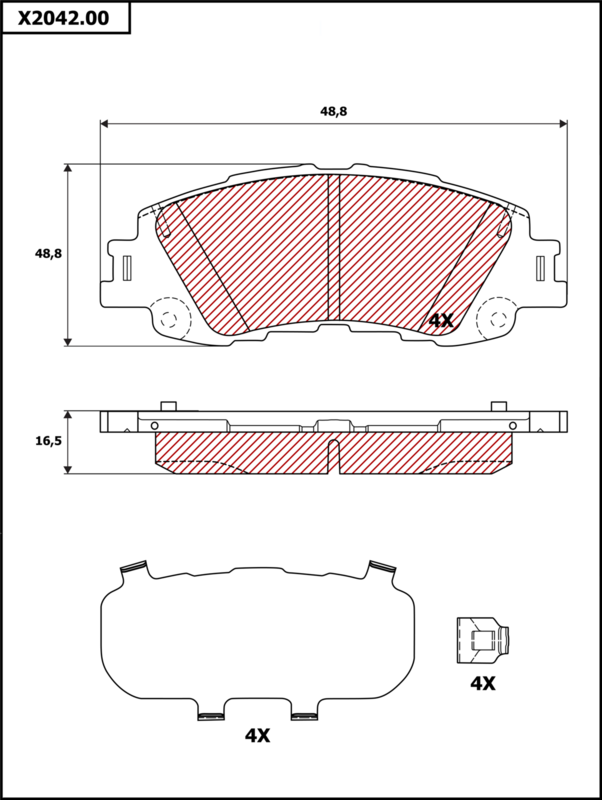 This part match OEM code: 04465-K0020