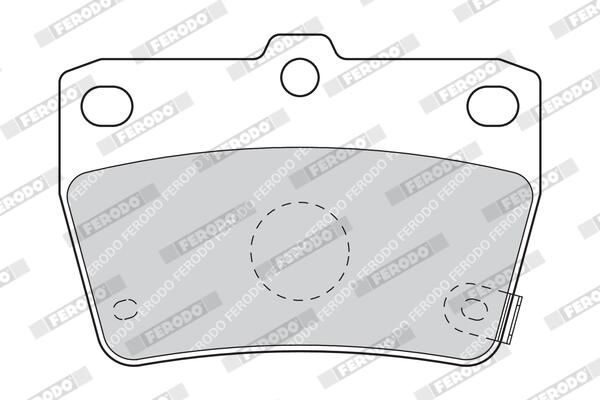 FERODO Plaquettes de frein à disque FDB1531