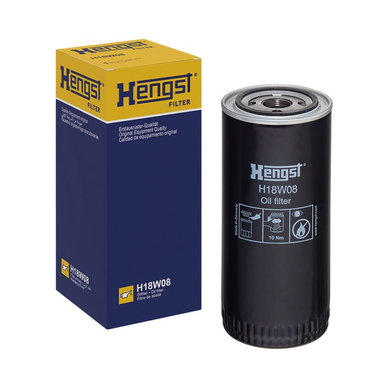 Filtru ulei H18W08 HENGST FILTER