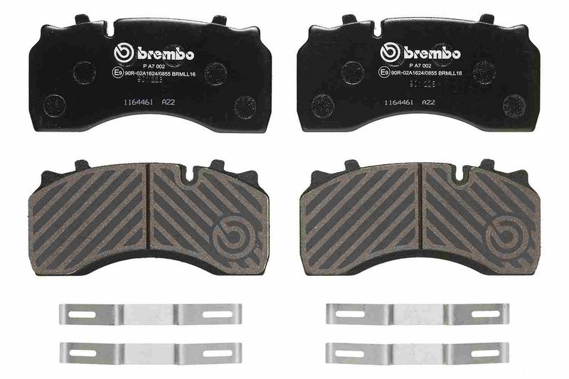 BREMBO P A7 002 Brake Pad Set, disc brake