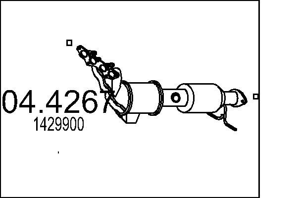 MTS katalizátor 04.4267