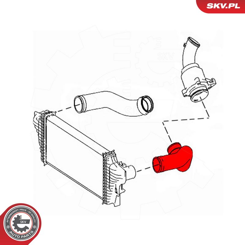 Laadimisõhu voolik, ESEN SKV 43SKV231