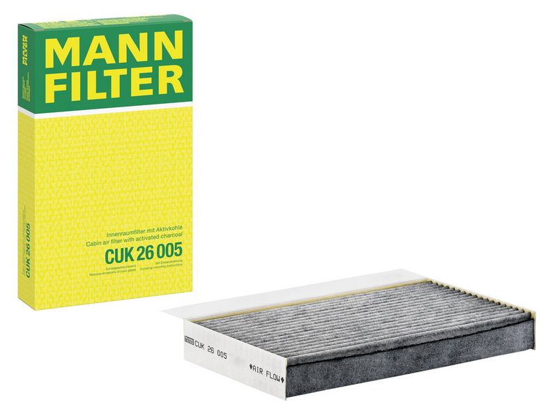 Filter, salongiõhk, MANN-FILTER CUK 26 005