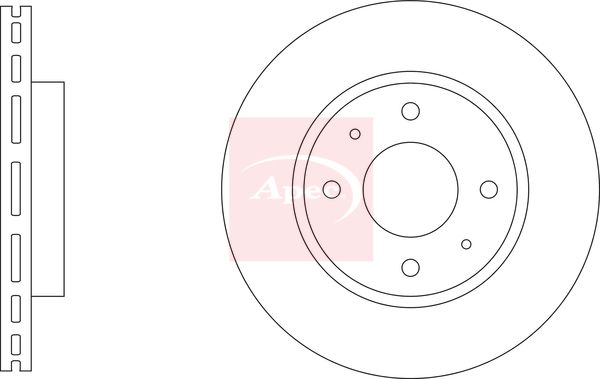 APEC Brake Disc DSK3299