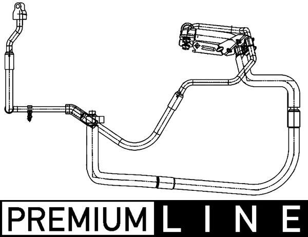 Трубопровід високого/низького тиску, кондиціонер повітря, Mahle AP110000P