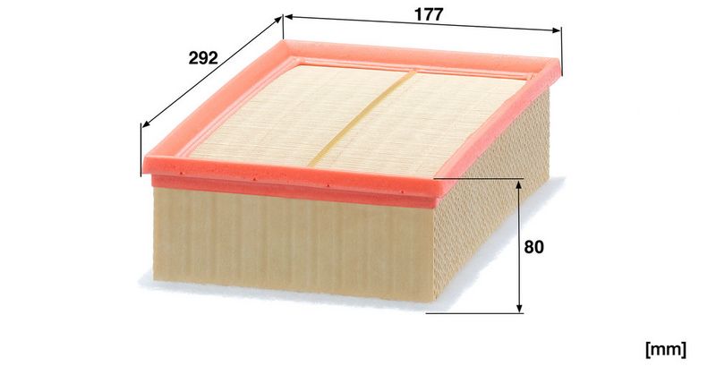 Õhufilter, MANN-FILTER C 30 004