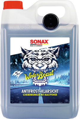 SONAX antifrizas, priekinio stiklo valytuvai