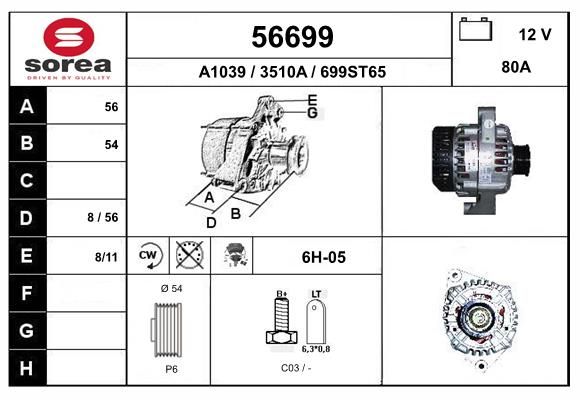 EAI generátor 56699