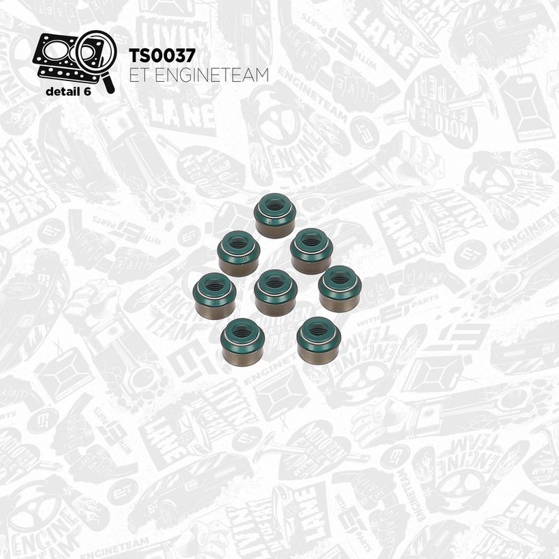 ET ENGINETEAM TS0037 Gasket Kit, cylinder head
