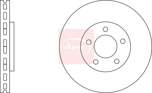 APEC Brake Disc DSK2986