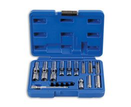 Laser Tools Specialist Thin Wall Glow Plug Socket Set 1/4