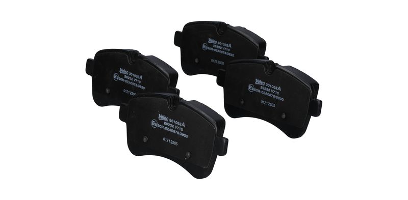 Sada brzdových destiček, kotoučová brzda 301032A