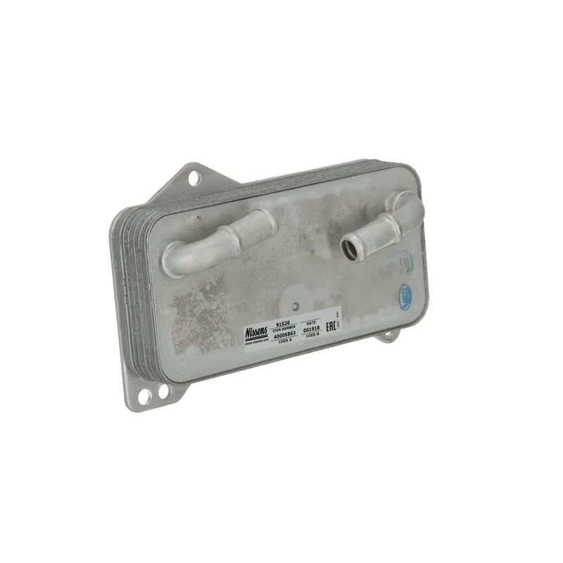 NISSENS 91526 Oil Cooler, automatic transmission