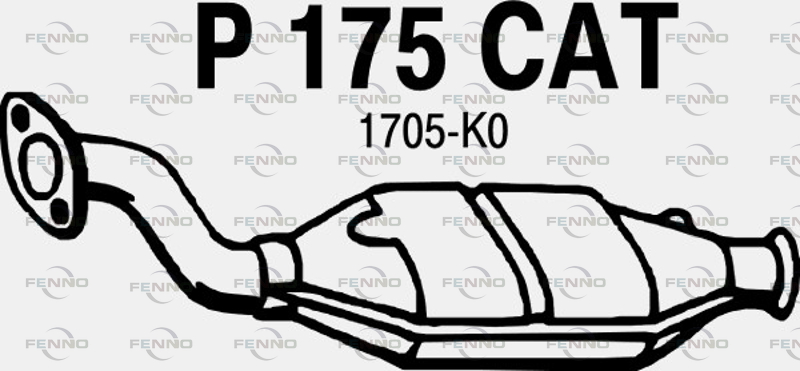 FENNO katalizátor P175CAT