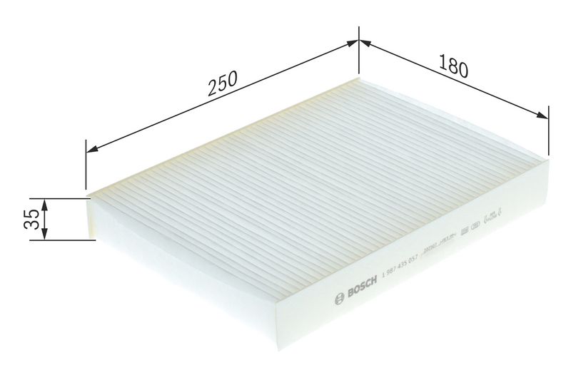 Filtre+d'habitacle BOSCH 1 987 435 057