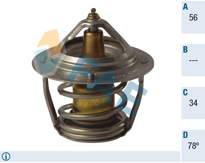 Termostato, refrigerante