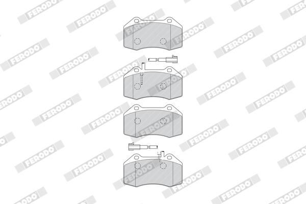 FERODO FDB4320 Brake Pad Set, disc brake