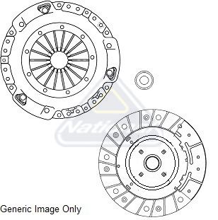 Комплект зчеплення, National CK10320