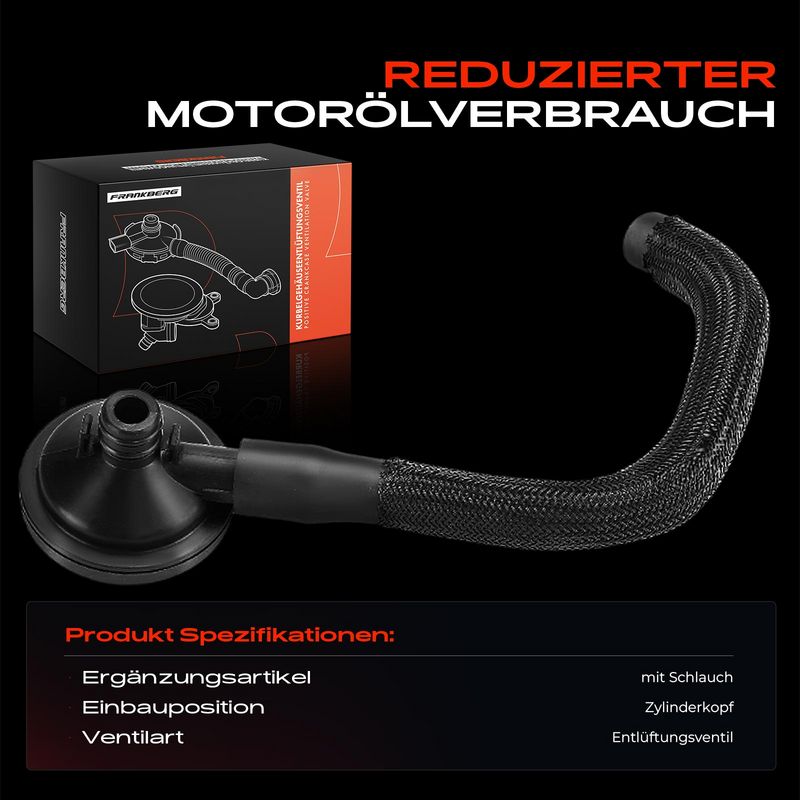 Frankberg 5481FB0052624 Oil Separator, crankcase ventilation