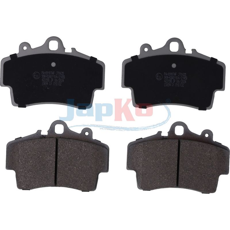 JAPKO 5009107 - Brake Pad Set, disc brake