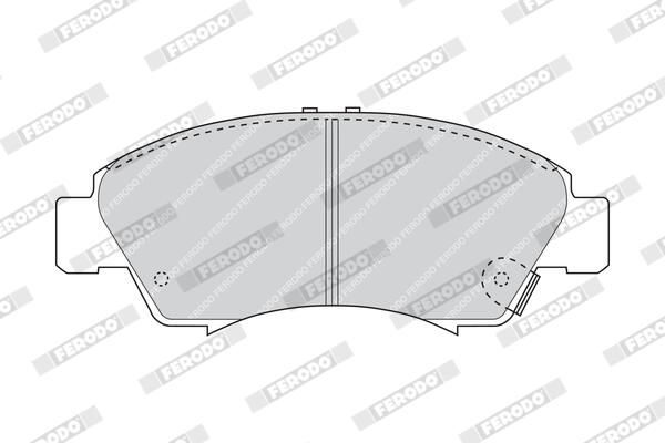 FERODO FDB777 Brake Pad Set, disc brake