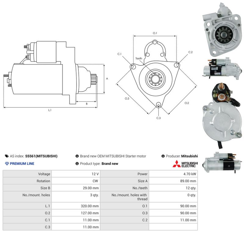 Prekės atitinka OEM kodą: M9T50481AM