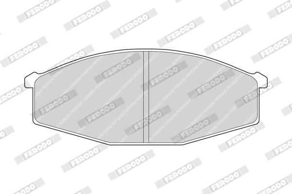 FERODO Plaquettes de frein à disque FDB643