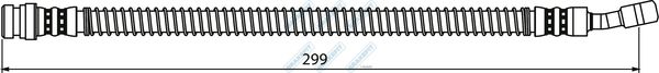 APEC Brake Hose BHO4210