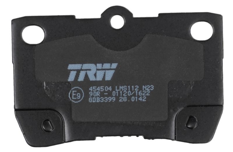 TRW GDB3399 Brake Pad Set, disc brake