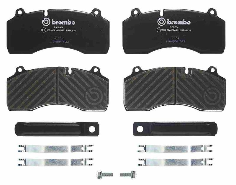 BREMBO P C7 004 Brake Pad Set, disc brake