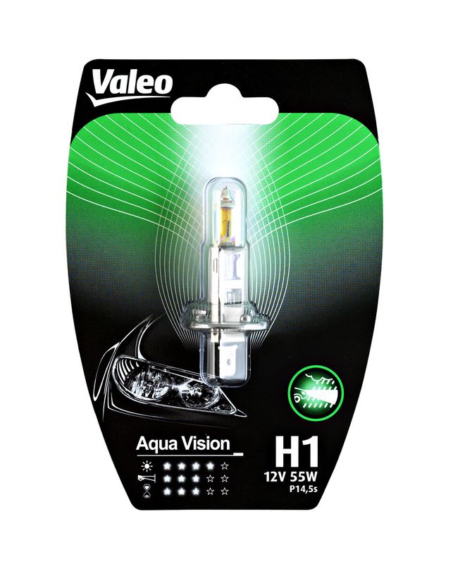 крушка с нагреваема жичка, фар за дълги светлини VALEO