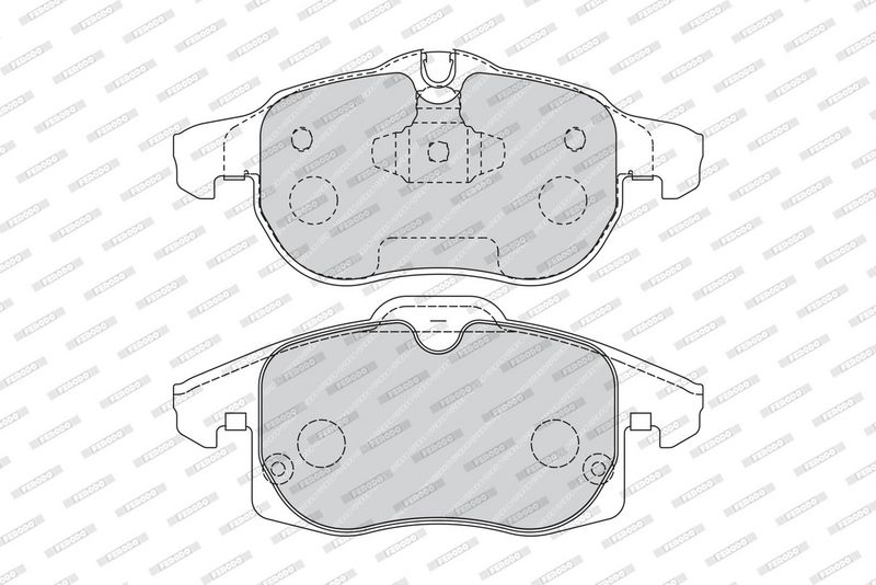FERODO Plaquettes de frein à disque FDB1520