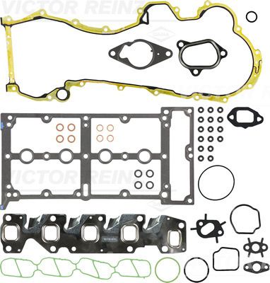 Комплект ущільнень, голівка циліндра, FIAT/OPEL/SUZUKI Doblo,Panda,Punto,Combo,Corsa,Swift 1,3C, Victor Reinz 02-36259-01