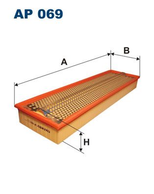 FILTRON légszűrő AP 069