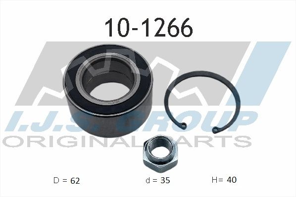 Комплект колісних підшипників, Ijs 10-1266