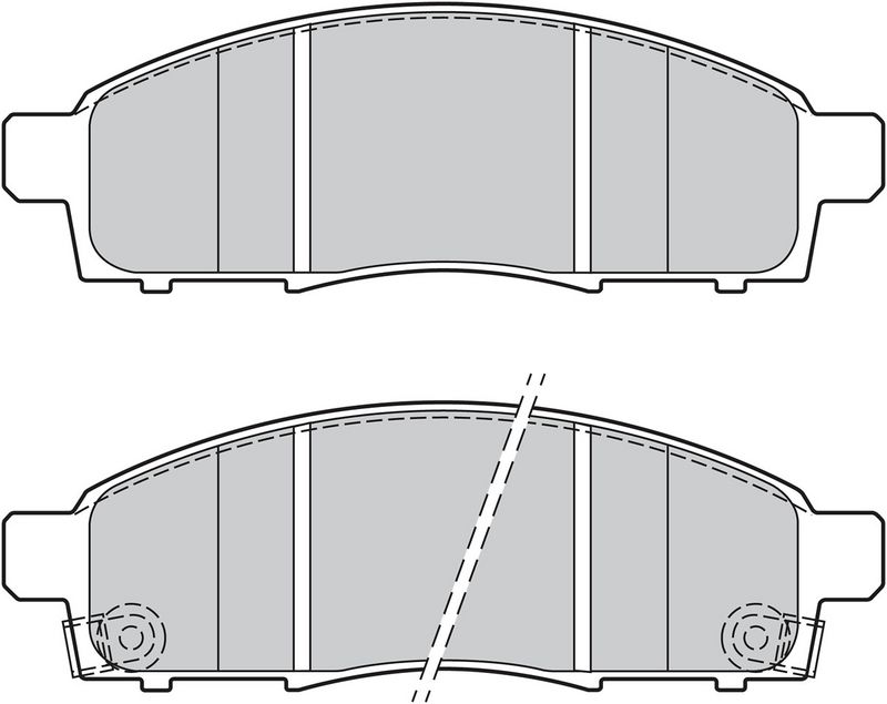VALEO 601125 MARELLI Brake Pad Set, disc brake