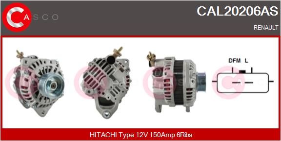 Генератор, Casco CAL20206AS