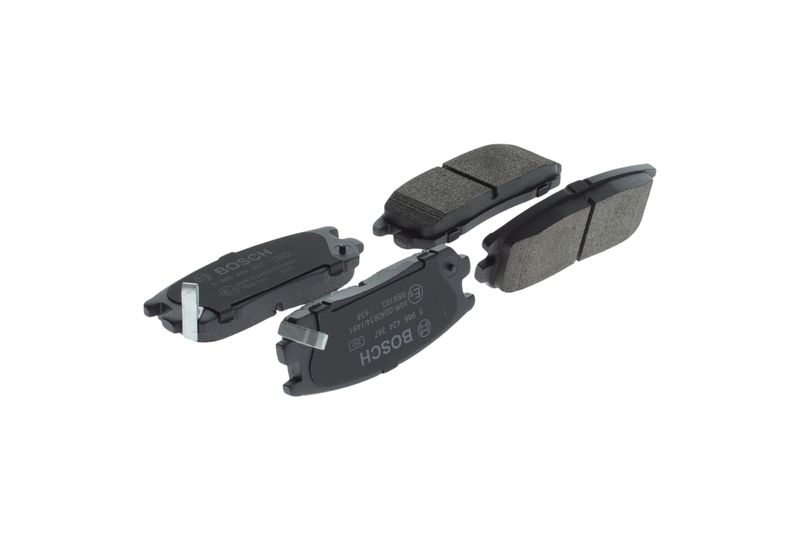 Piduriklotsi komplekt, ketaspidur, BOSCH 0 986 424 367