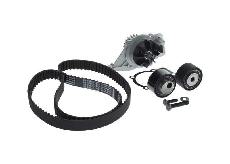 Veepump + hammasrihmakomplekt, BOSCH 1 987 945 333