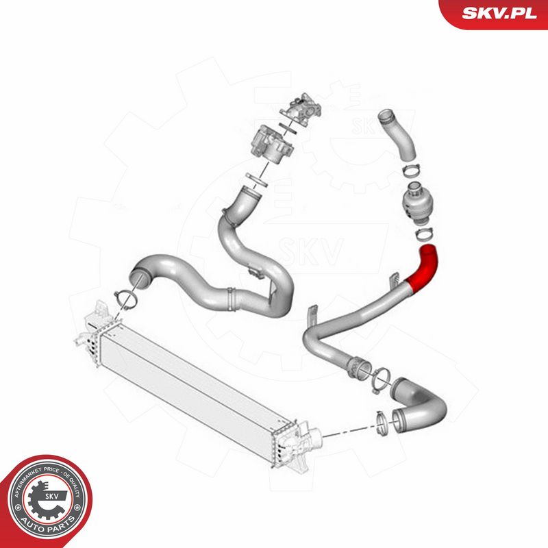 ESEN SKV 43SKV279 Charge Air Hose