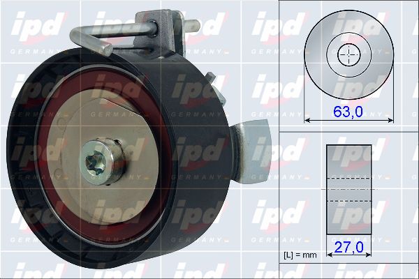 IPD feszítő, fogasszíj 15-3902