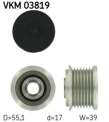 SKF generátor szabadonfutó VKM 03819