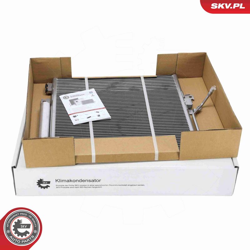 ESEN SKV 86SKV408 Condenser, air conditioning