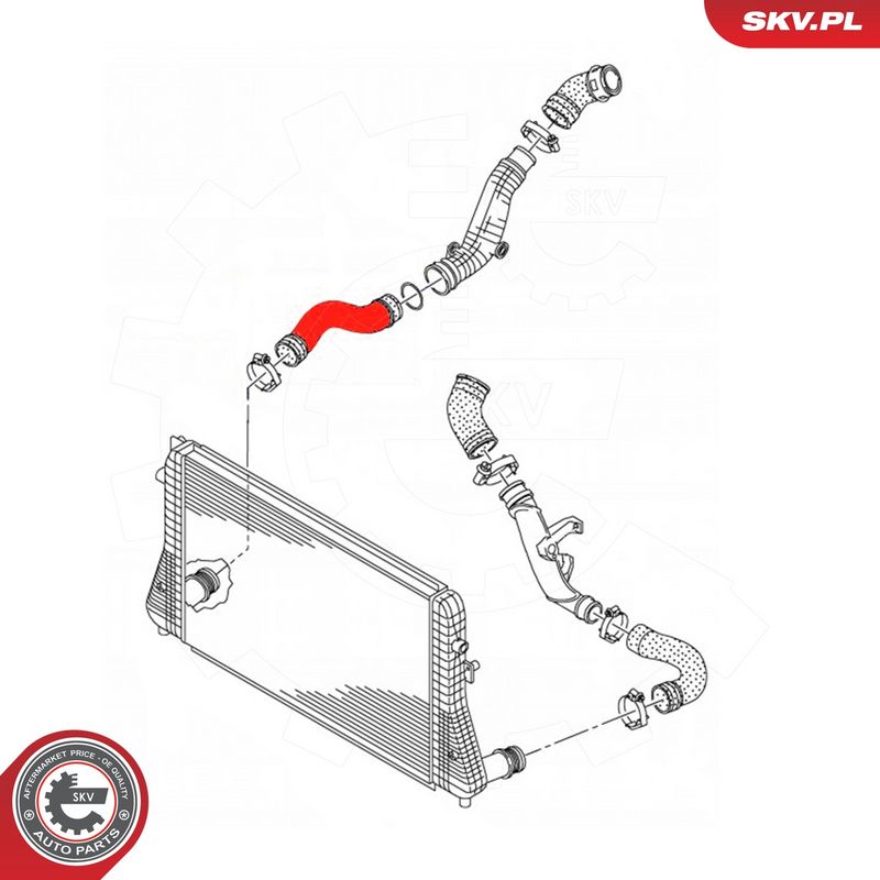 Laadimisõhu voolik, ESEN SKV 43SKV399