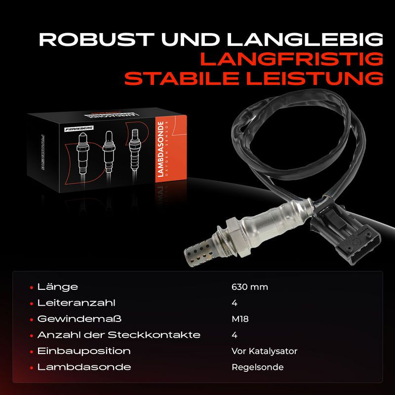 Frankberg 5481FB0017332 Oxygen Sensor