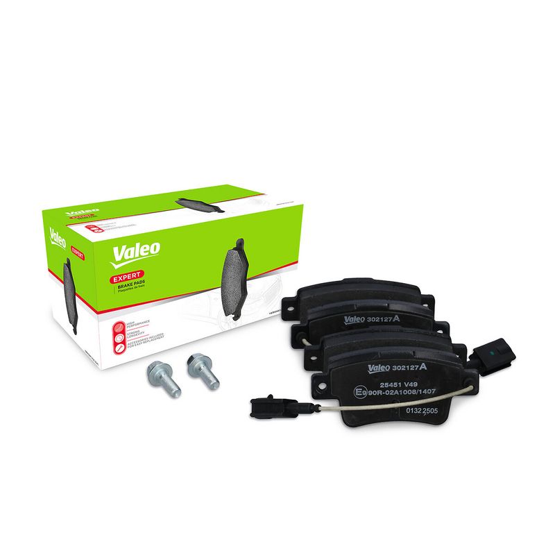 Piduriklotsi komplekt, ketaspidur, VALEO 302127A