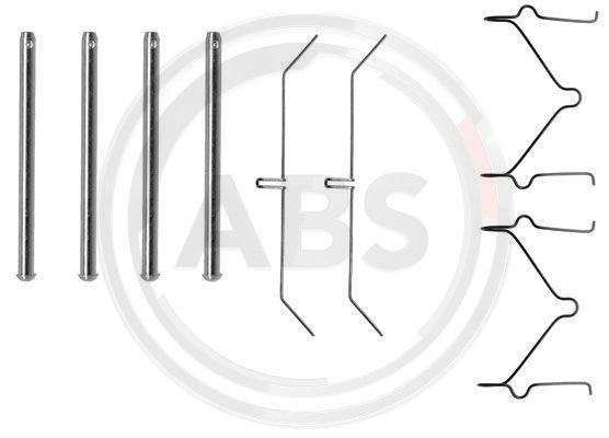 Комплект приладдя, накладка дискового гальма, A.B.S. 1129Q